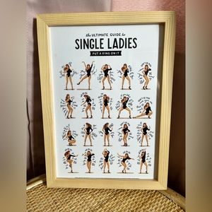 Single Ladies Framed Artwork